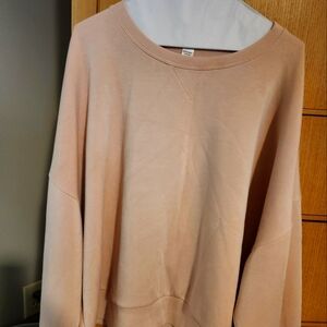 Cozy Pink Spanx Air Essentials Sweatshirt